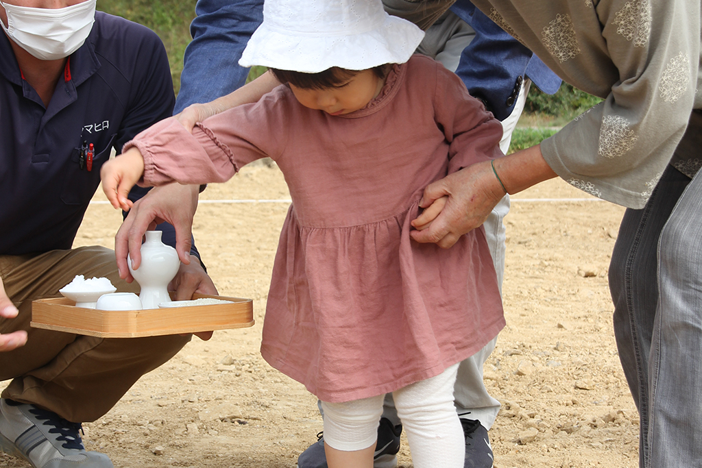 神崎郡の気の家　地鎮祭