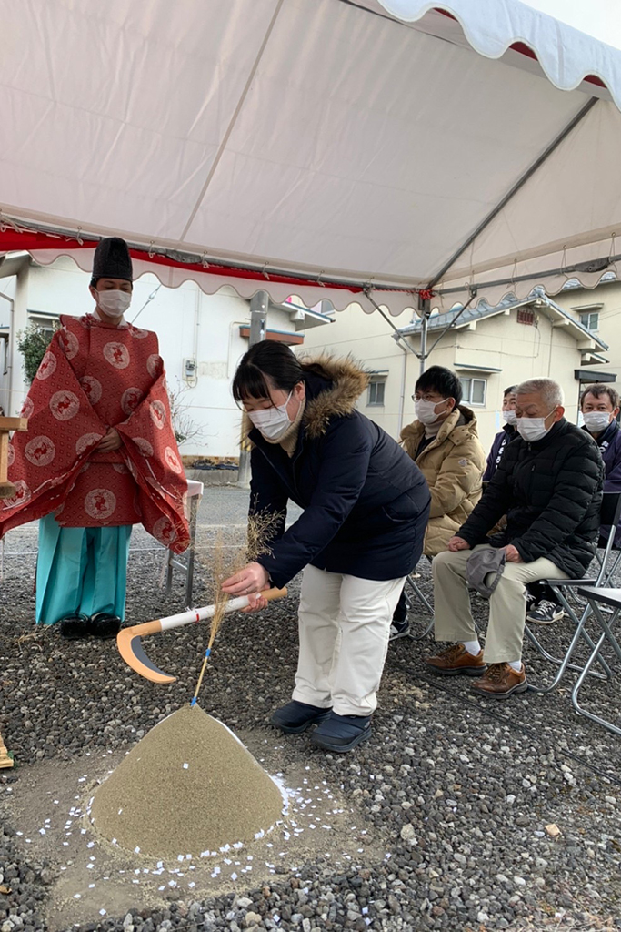 姫路市の木の家　地鎮祭