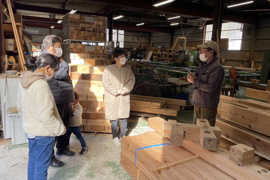 宍粟市の木の家　番付確認