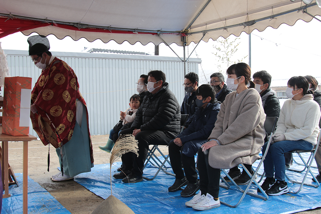 宍粟市の木の家　地鎮祭