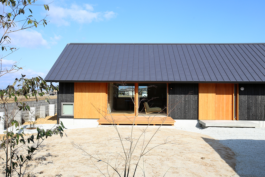 神戸市西区の木の家 外観