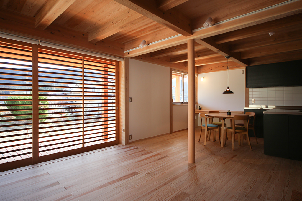 宍粟市の木の家 内観イメージ写真