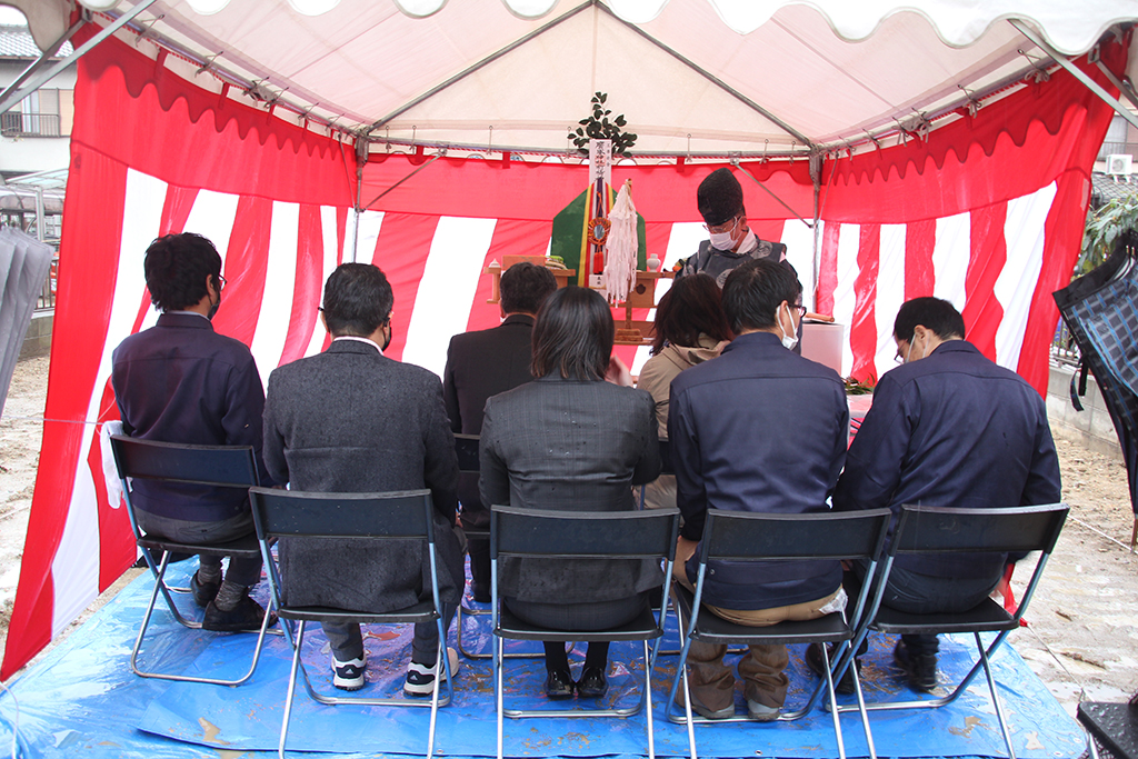 高砂市の木の家　地鎮祭