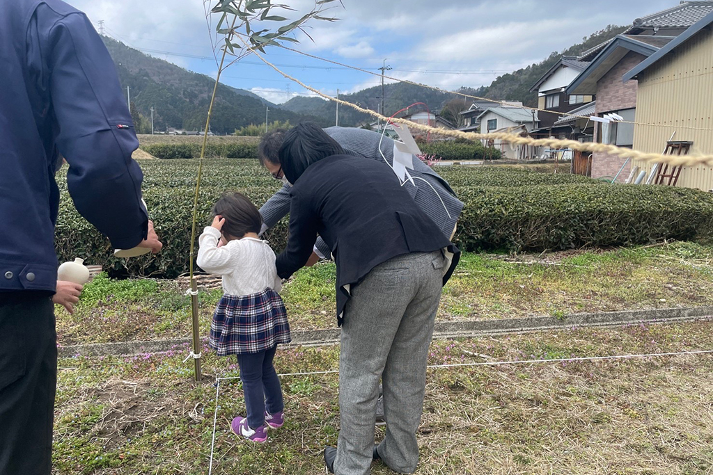 丹波篠山市の木の家　地鎮祭