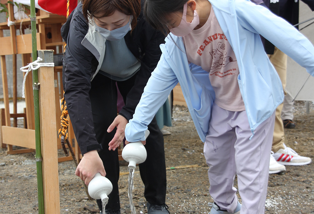 宍粟市の木の家　地鎮祭