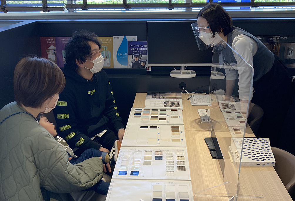 加古川市の木の家 TOTOショールーム