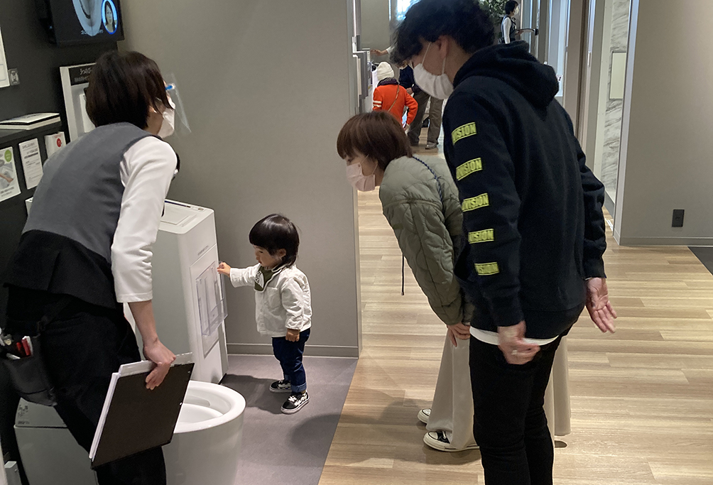 加古川市の木の家 TOTOショールーム
