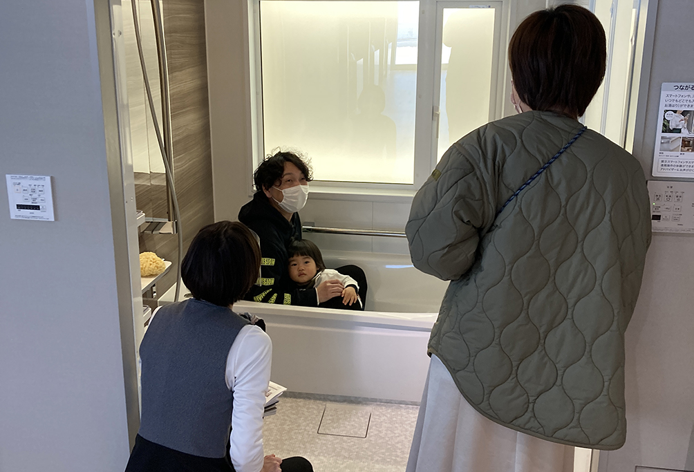 加古川市の木の家 TOTOショールーム