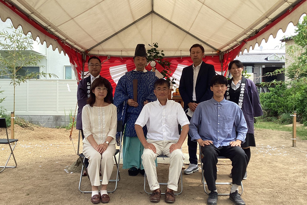 赤穂市の木の家　地鎮祭