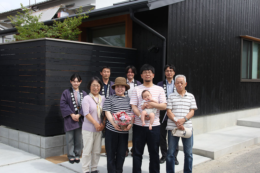 姫路市の木の家　引渡式