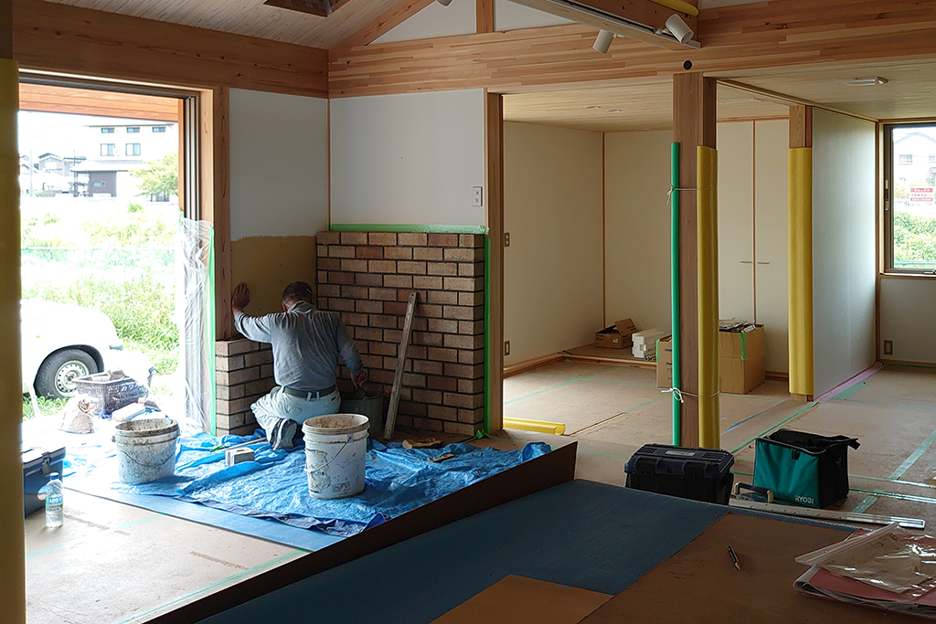 加古川市の木の家　新築工事