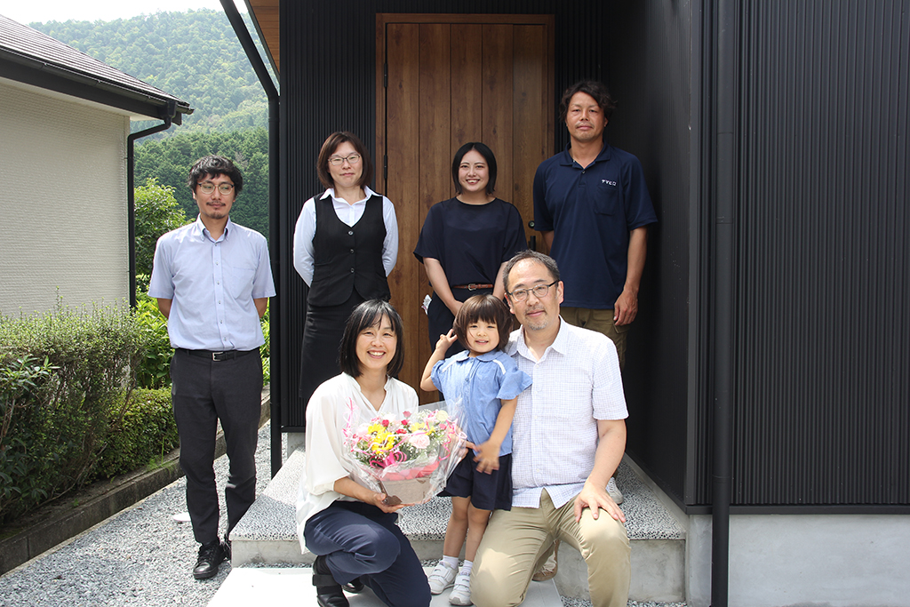 丹波篠山市の木の家　引渡式