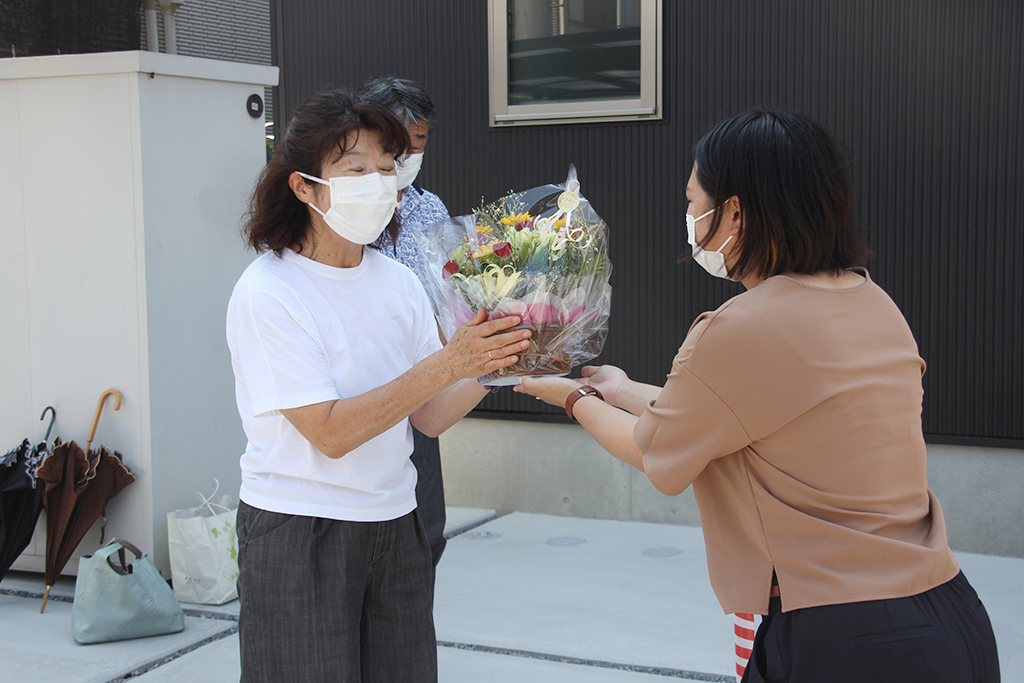 高砂市の木の家　引渡式