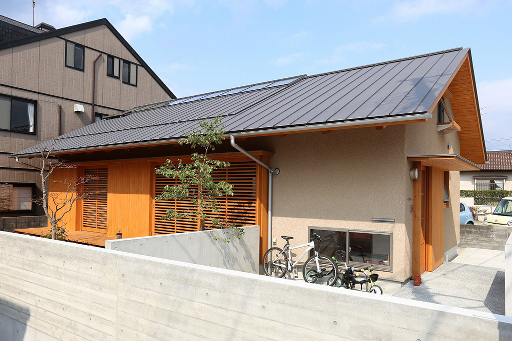 姫路市の木の家 外観イメージ