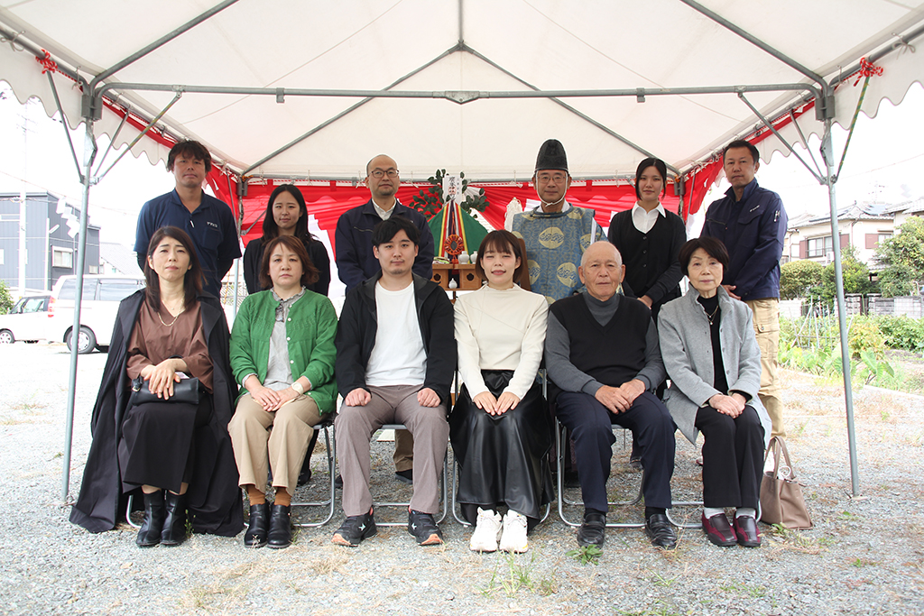 加古郡の木の家　地鎮祭