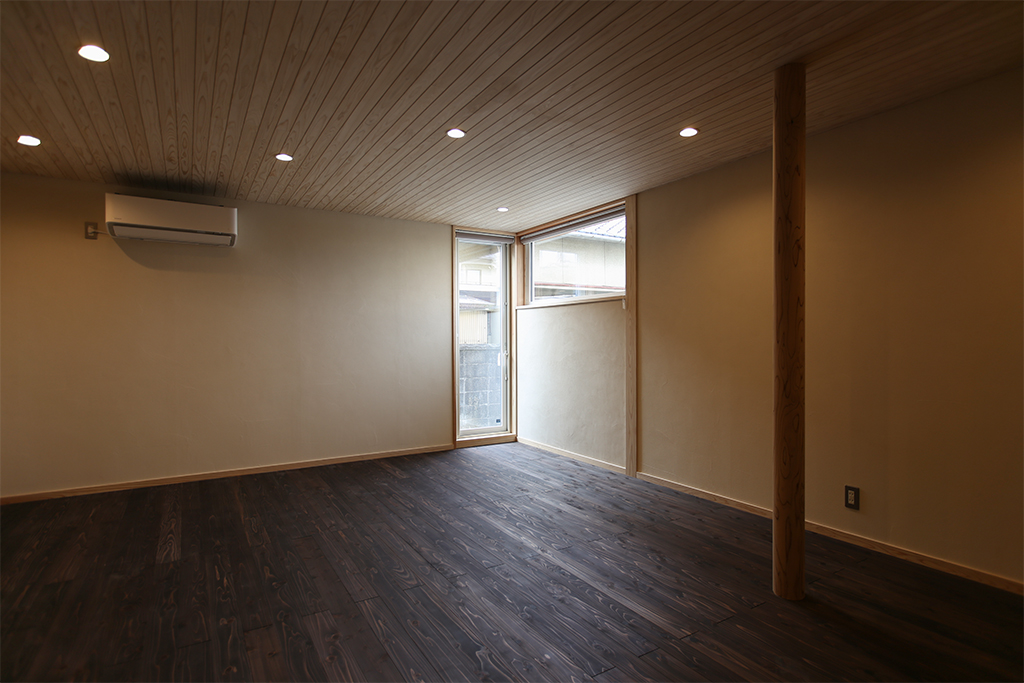 姫路市の木の家 ピアノ室