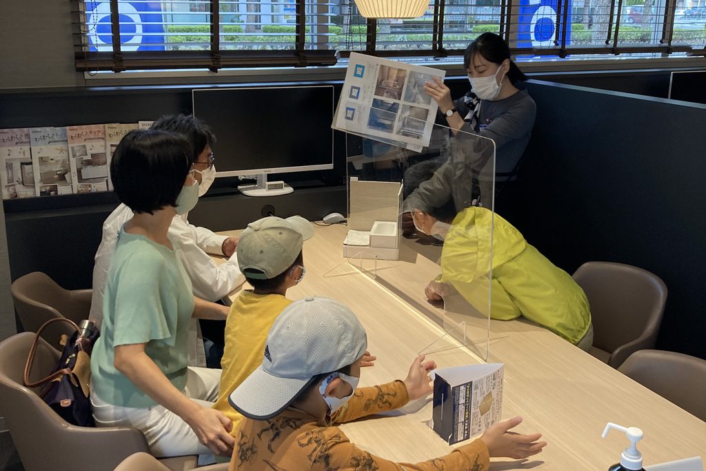 淡路市の木の家 TOTOショ―ルーム