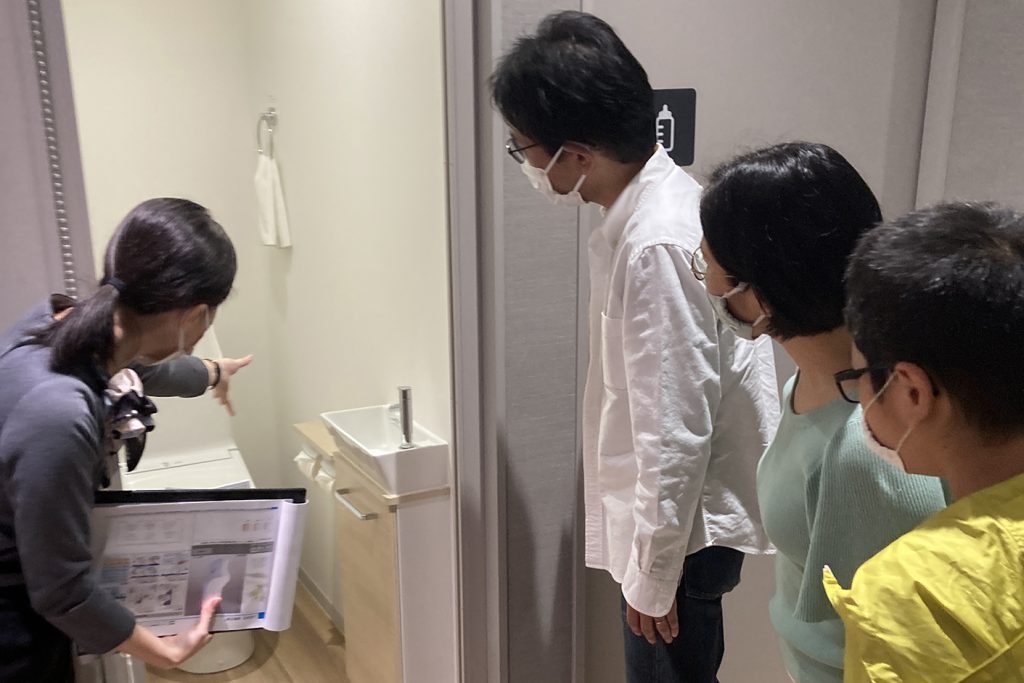 淡路市の木の家 TOTOショールーム