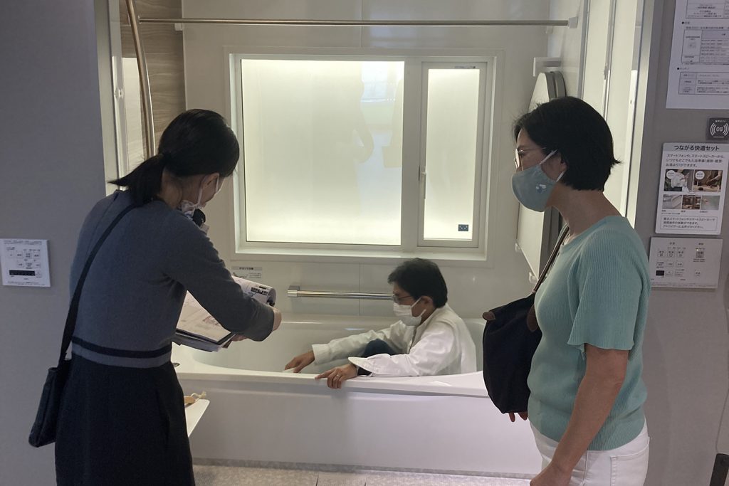 淡路市の木の家 TOTOショ―ルーム