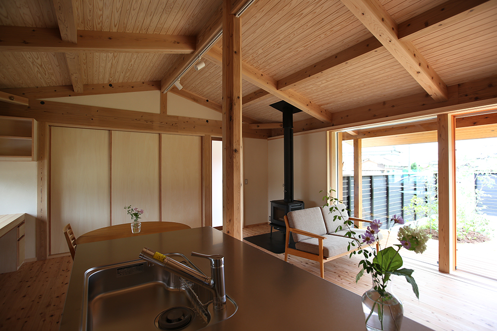 神崎郡の木の家　完成
