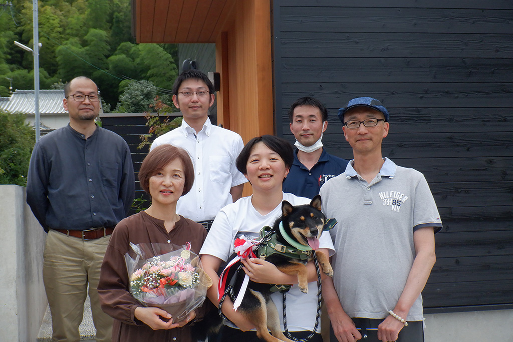 姫路市の木の家　引渡式