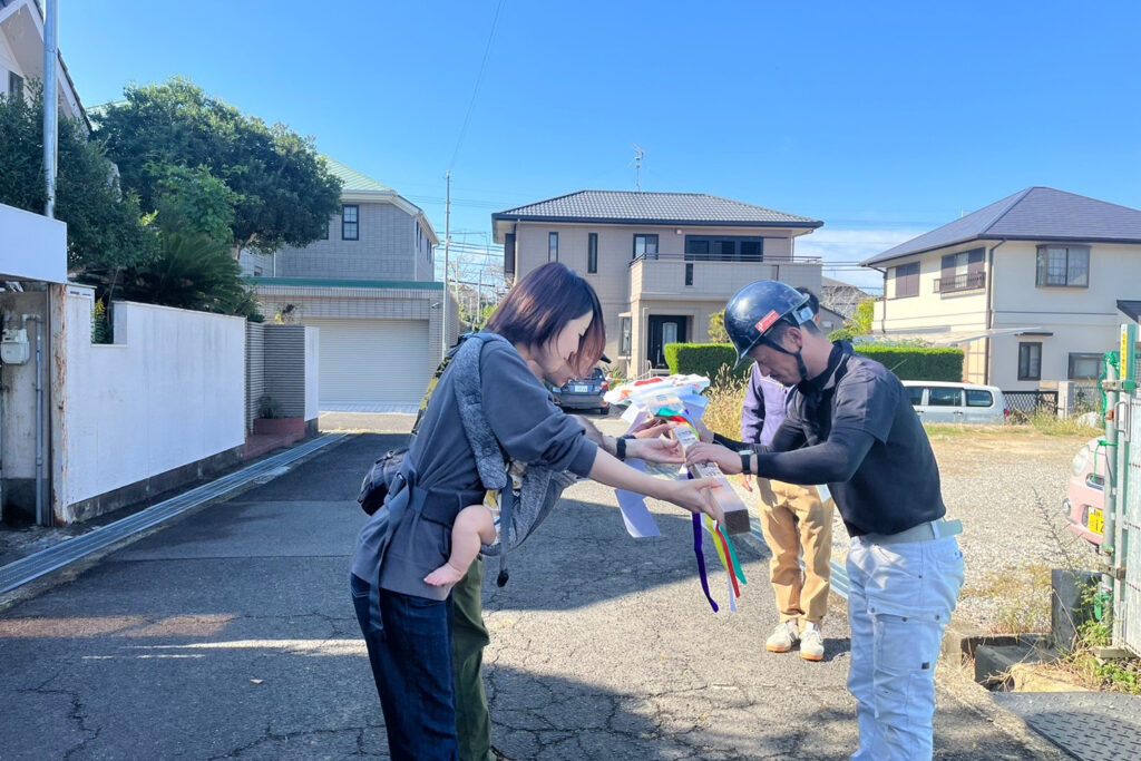 神戸市の木の家　上棟