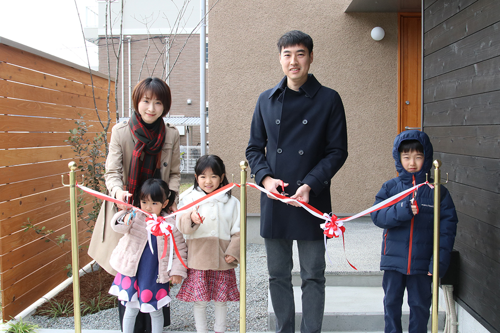 姫路市の木の家　引渡式