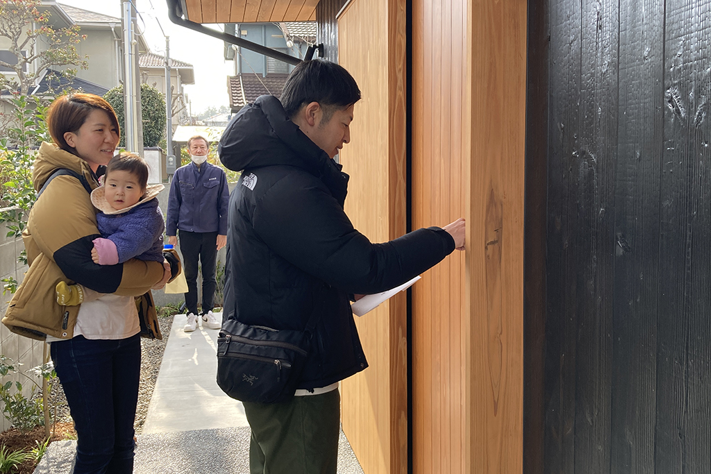 神戸市の木の家　引渡式