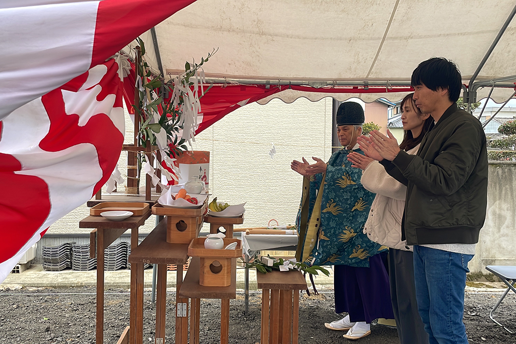 加西市の木の家　地鎮祭