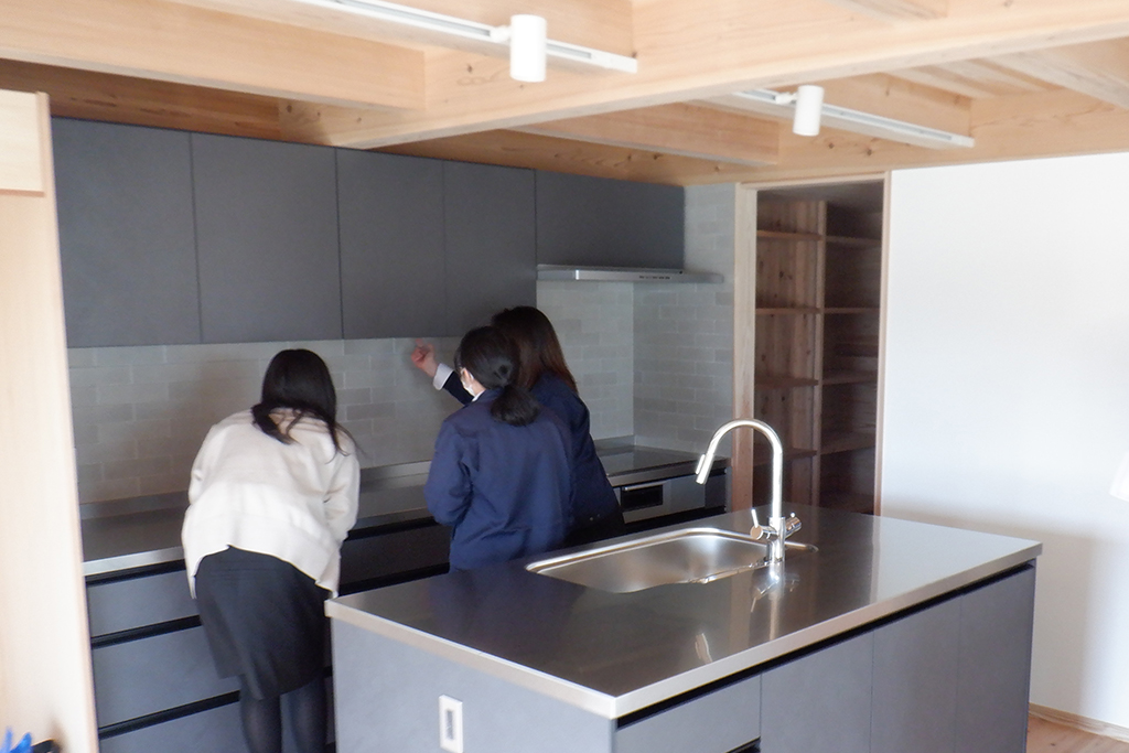 加古川市の木の家　竣工チェック