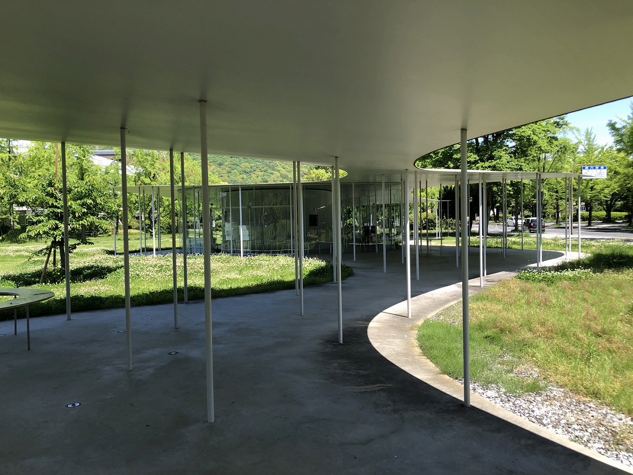 １８０１）リトグラフ　画家不明　「仮題　カフェテラス」 岡山建物探訪2 Jテラスカフェ | 姫路市・加古川市周辺で