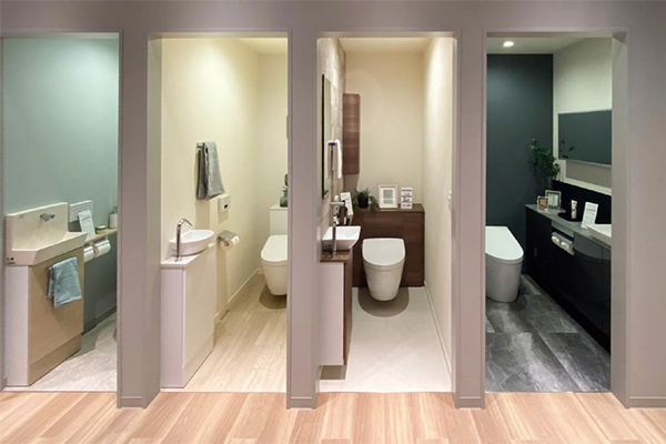 TOTOトイレ展示