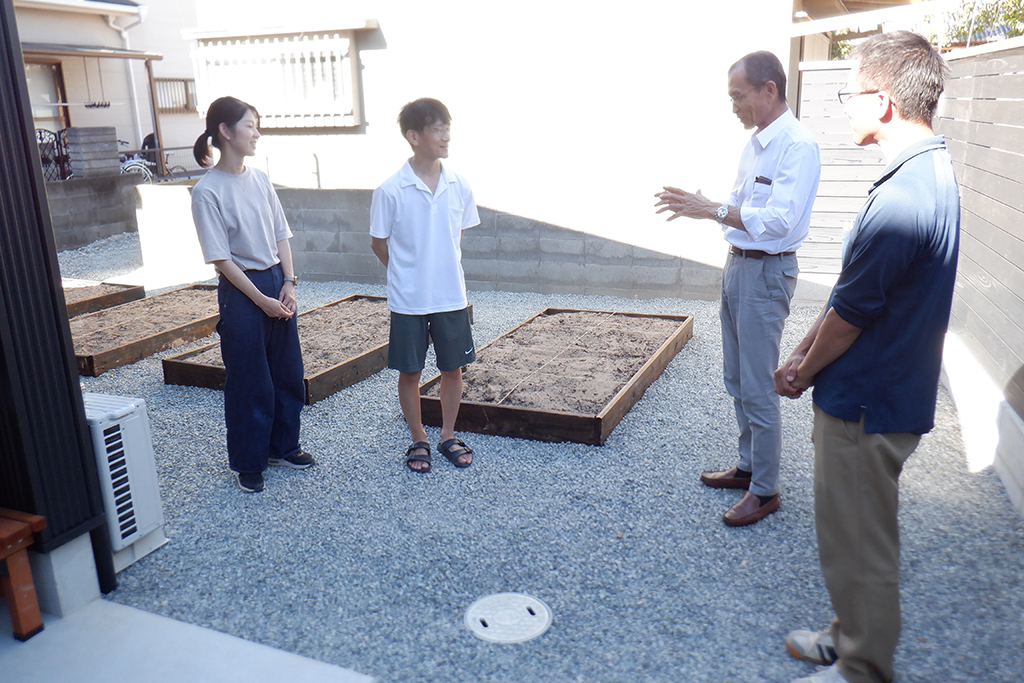 高砂市の木の家 引渡式
