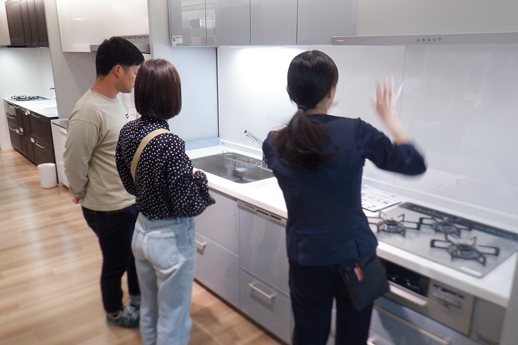 姫路市の木の家 TOTOショールーム