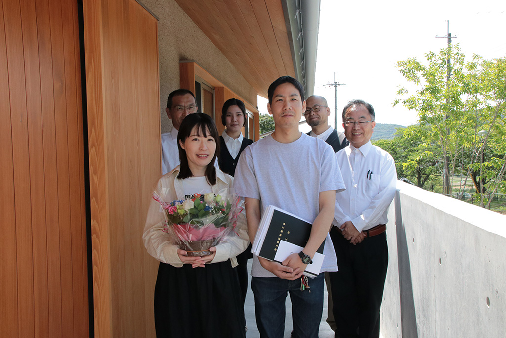 小野市の木の家 引渡式