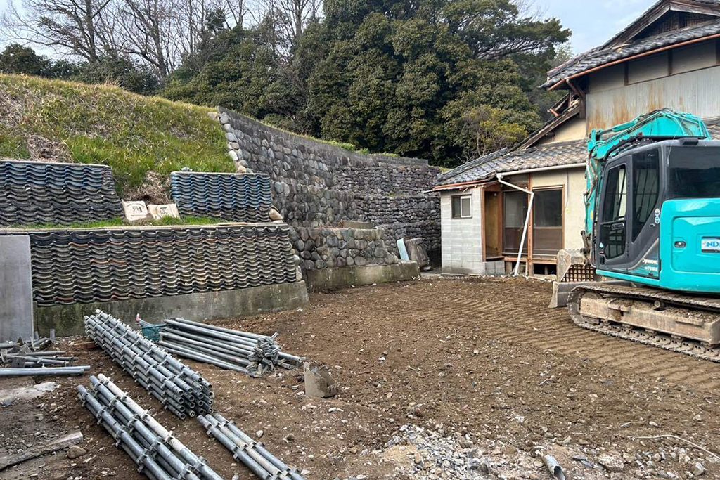 神戸市の木の家 解体