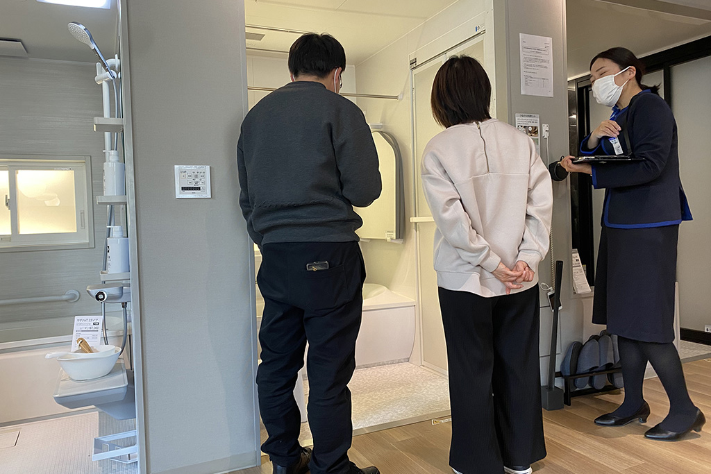 神戸市の木の家 TOTOショールーム