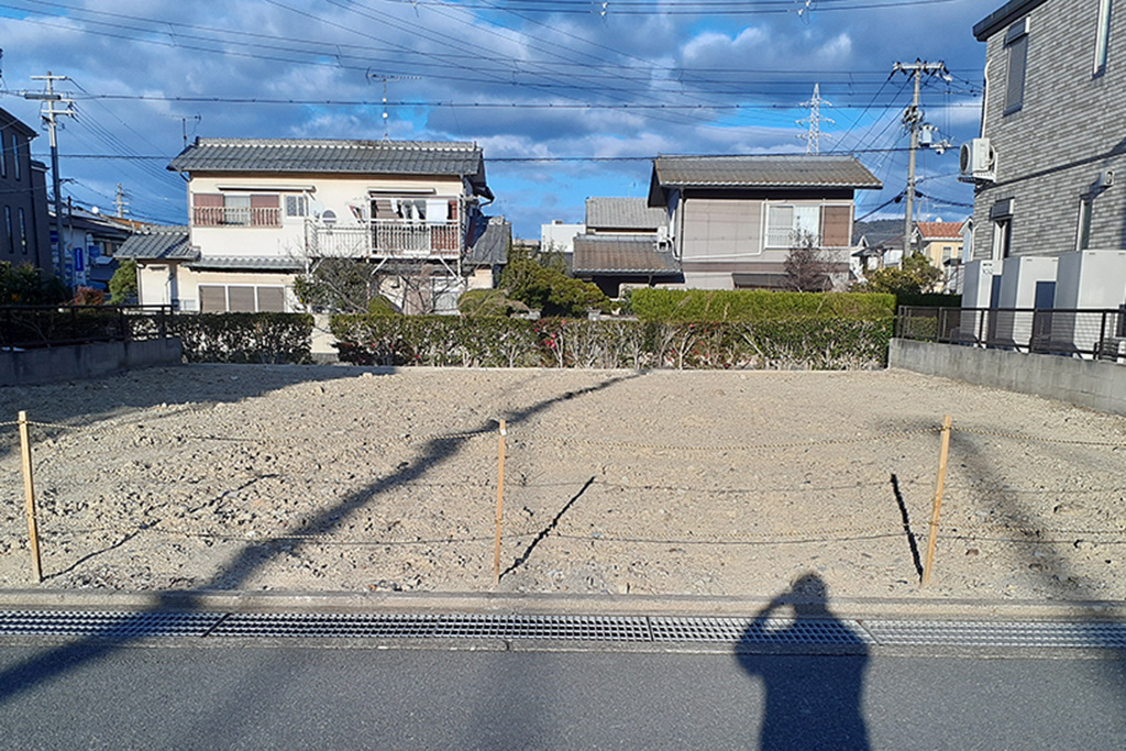 加古川市の木の家　計画地