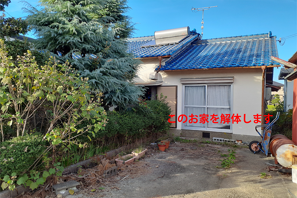 加古郡の木の家　計画地
