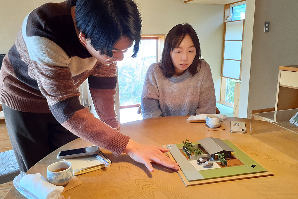 加古郡の木の家　プランプレゼン