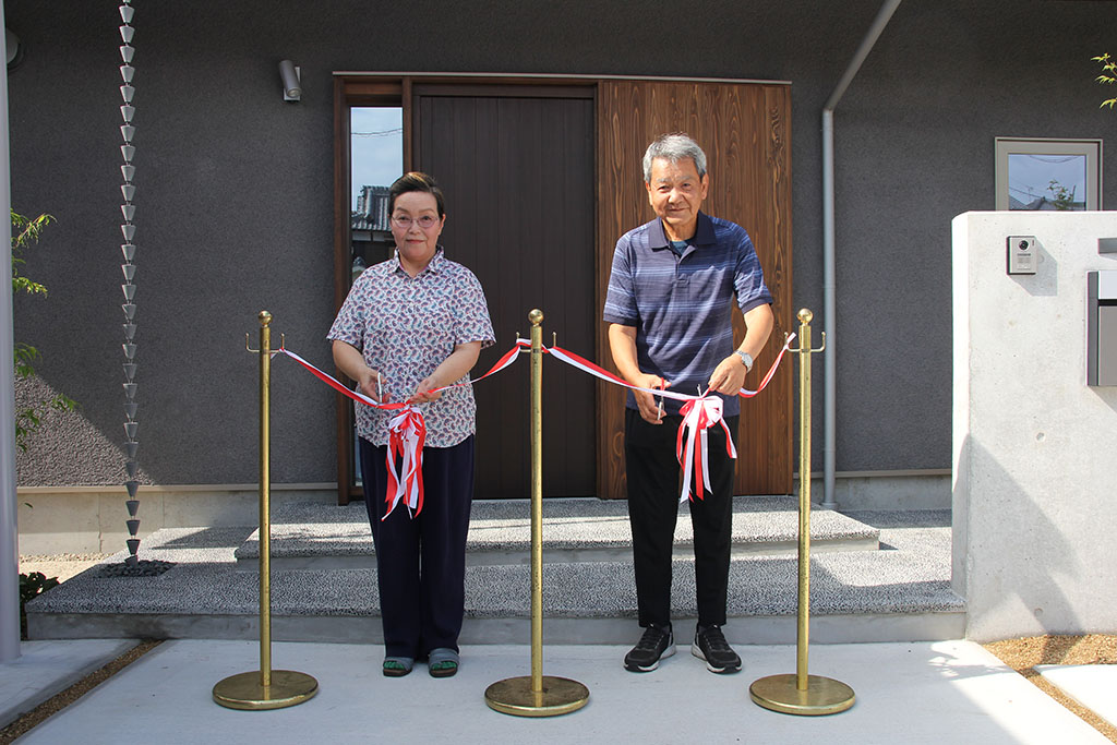 姫路市の木の家 引渡式
