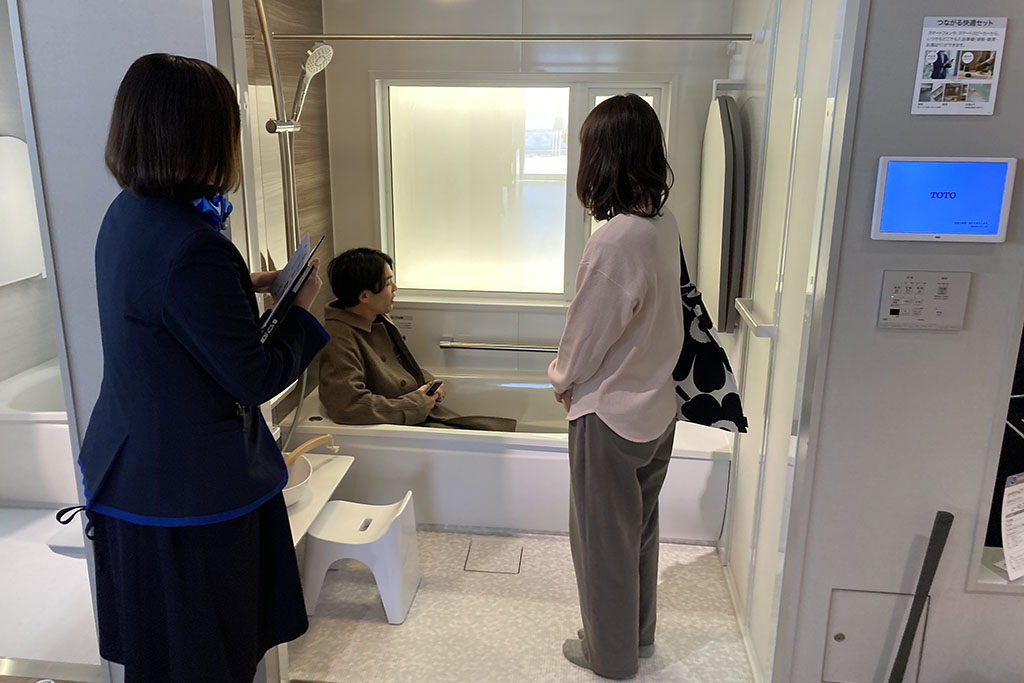 加古郡の木の家　TOTO姫路ショールーム