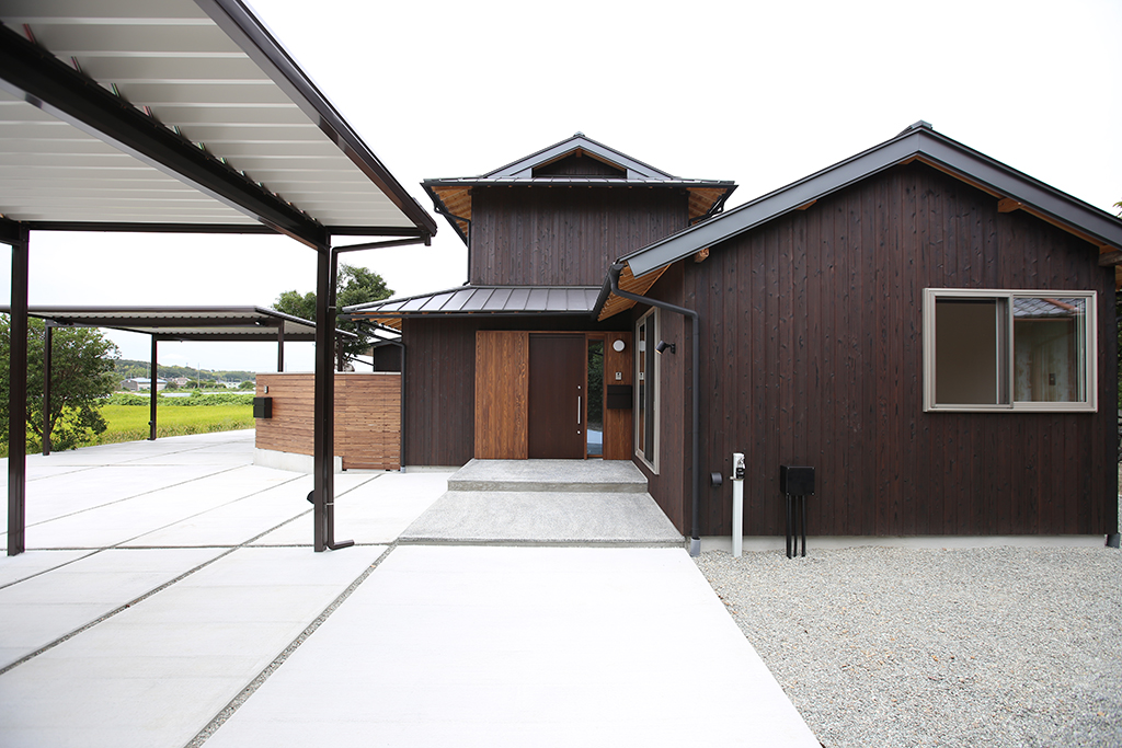 神戸市の木の家　新築工事