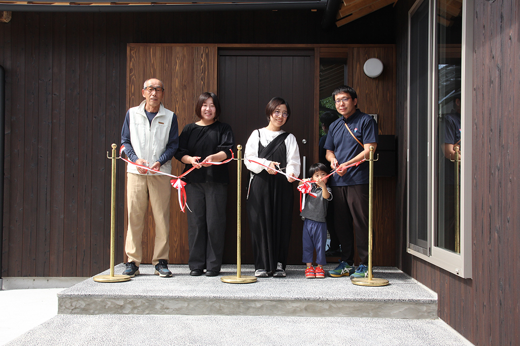 神戸市の木の家 引渡式