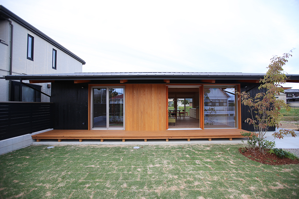 加古郡の木の家　完成