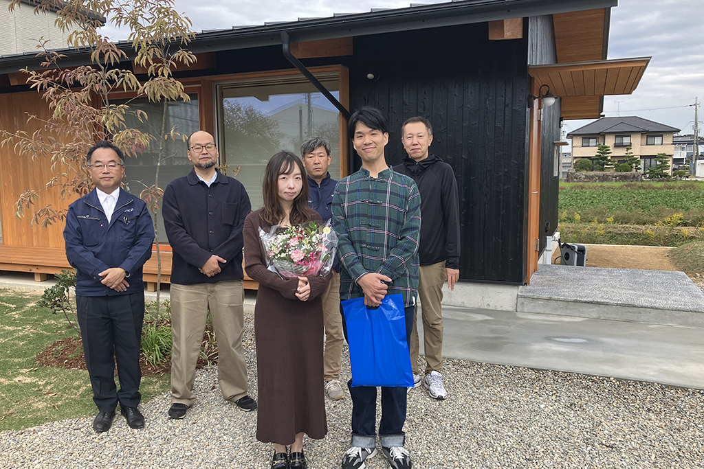 加古郡の木の家　引渡式