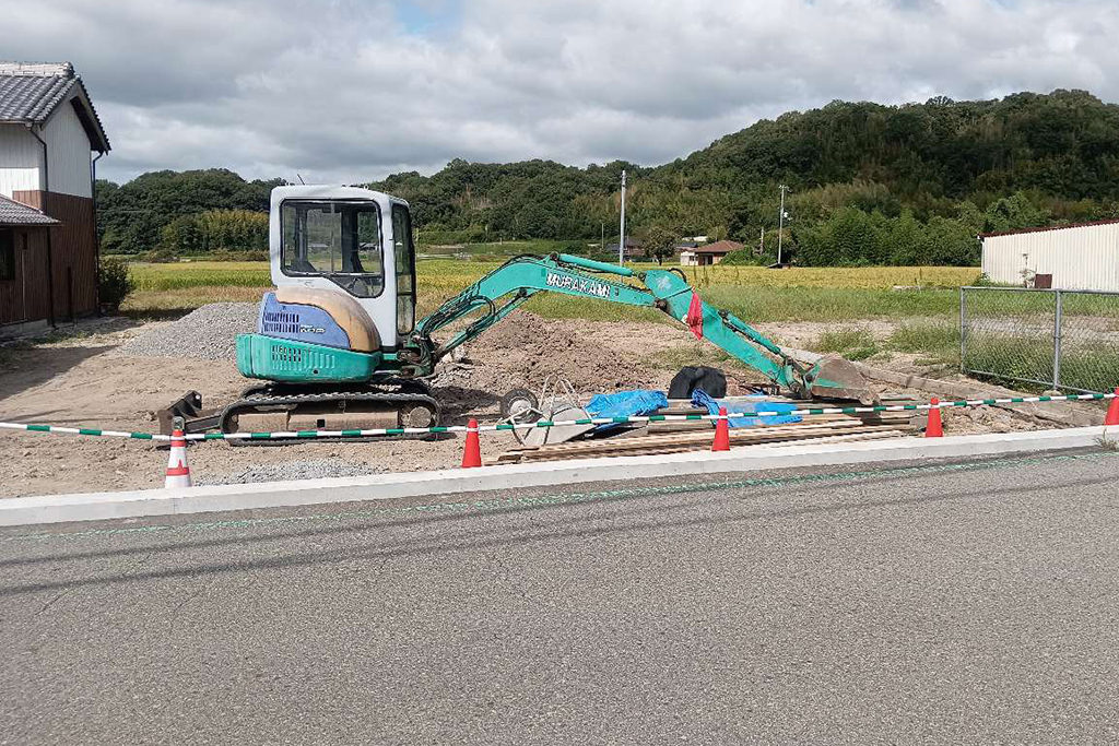 三木市の木の家　計画地