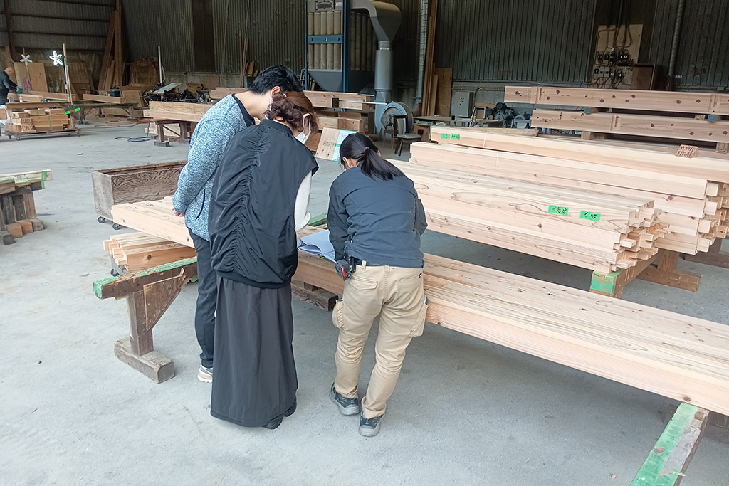 三木市の木の家 番付確認